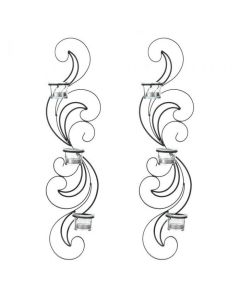 WISP CANDLE SCONCE SET