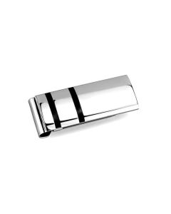 JCE2071 High polished (no plating) Stainless Steel Money clip