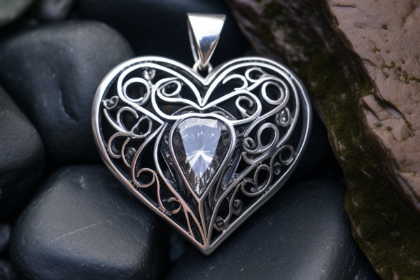 The Allure of Sterling Silver: Beyond the Heart Necklace